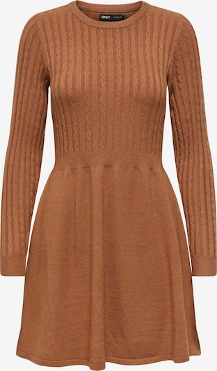 ONLY Strickkleid 'ONLFia' in braun, Produktansicht
