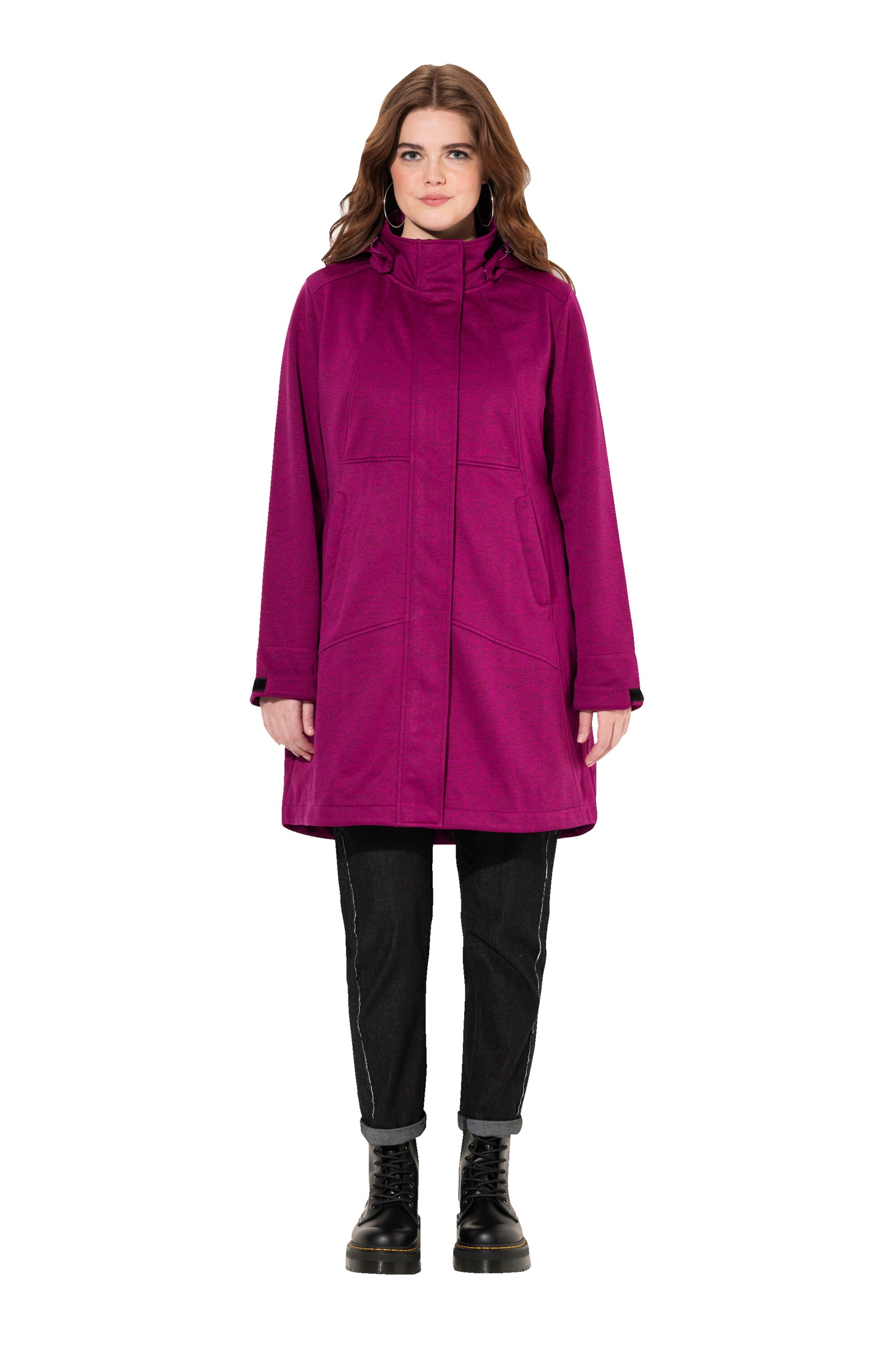 Ulla Popken Performance Jacket in Purple