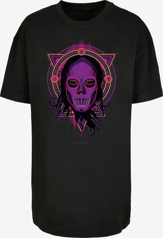 F4NT4STIC Shirt 'Harry Potter Death Eater' in Black: front