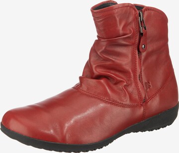 JOSEF SEIBEL Ankle Boots 'Naly' in Red: front