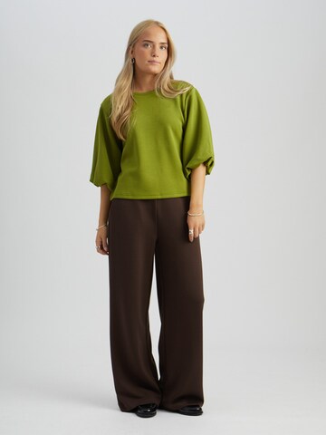 Peppercorn Sweatshirt 'Rikke' i grøn