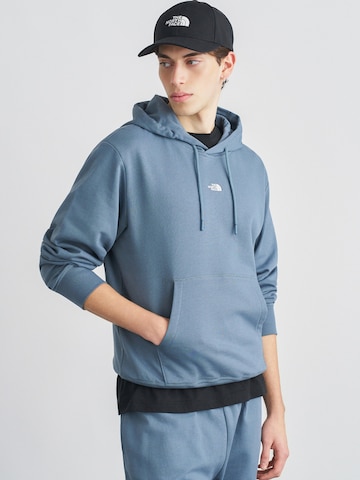 THE NORTH FACE Tréning póló 'ESSENTIAL' - szürke: elől