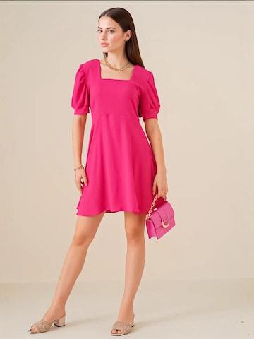 Bigdart Dress in Pink
