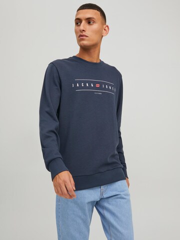 JACK & JONES Sweatshirt i blå: framsida