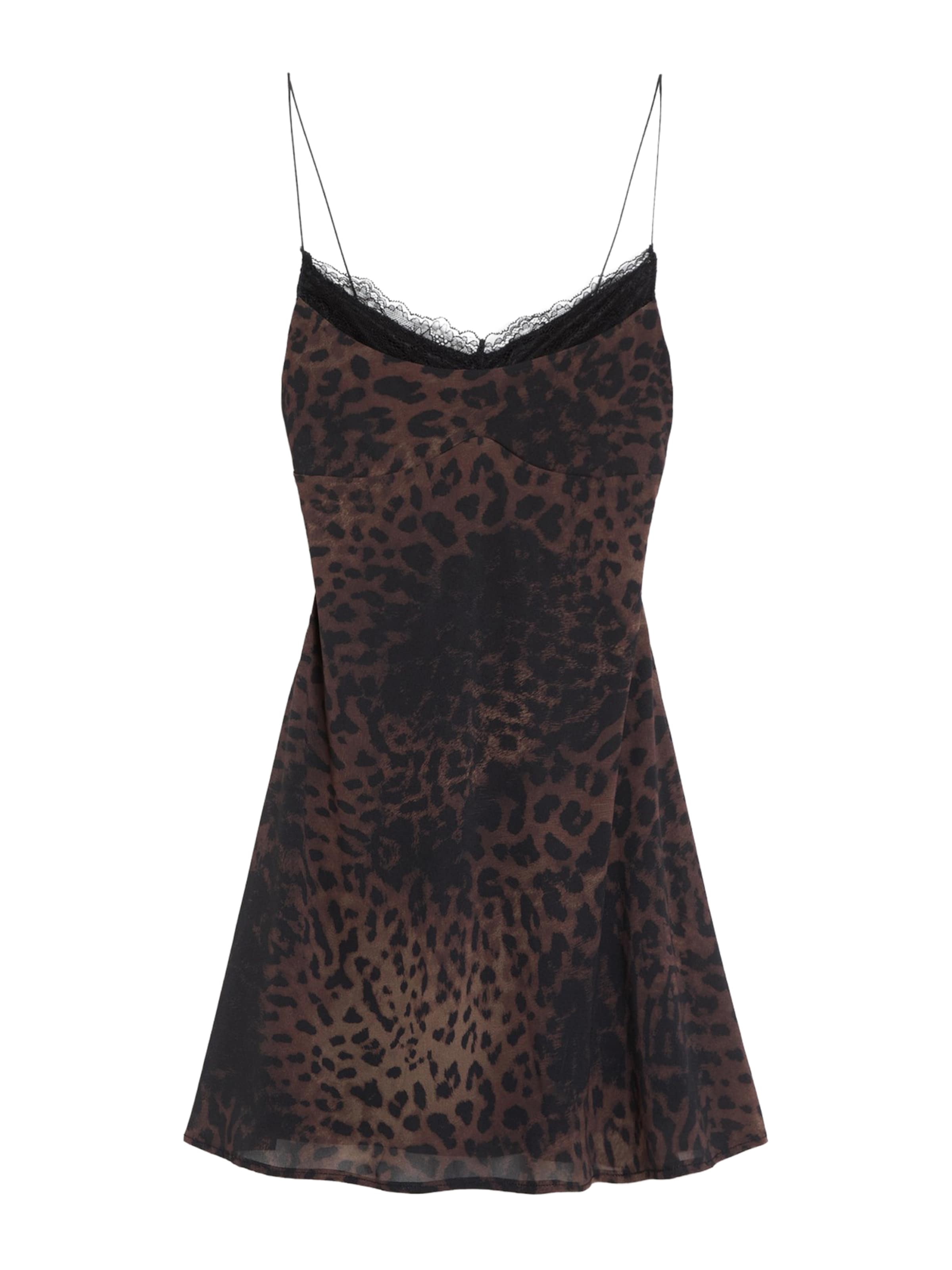 Bershka Kleid in Braun: Vorderseite