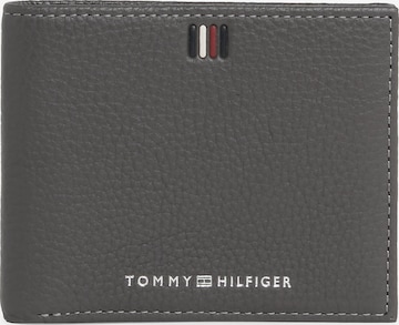 TOMMY HILFIGER Wallet 'Central' in Grey: front