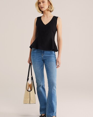 WE Fashion - Top en negro