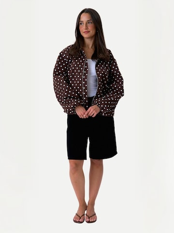 TEESHOPPEN Jacke ' Isabel ' in Braun