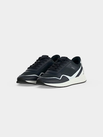 Baskets basses 'Titanium_Runn' BOSS en bleu