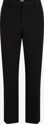Karl Lagerfeld - Regular Calças em preto: frente