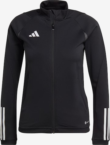 ADIDAS PERFORMANCE Sportsweatjacke 'Tiro 23 Competition' in Schwarz: Vorderseite