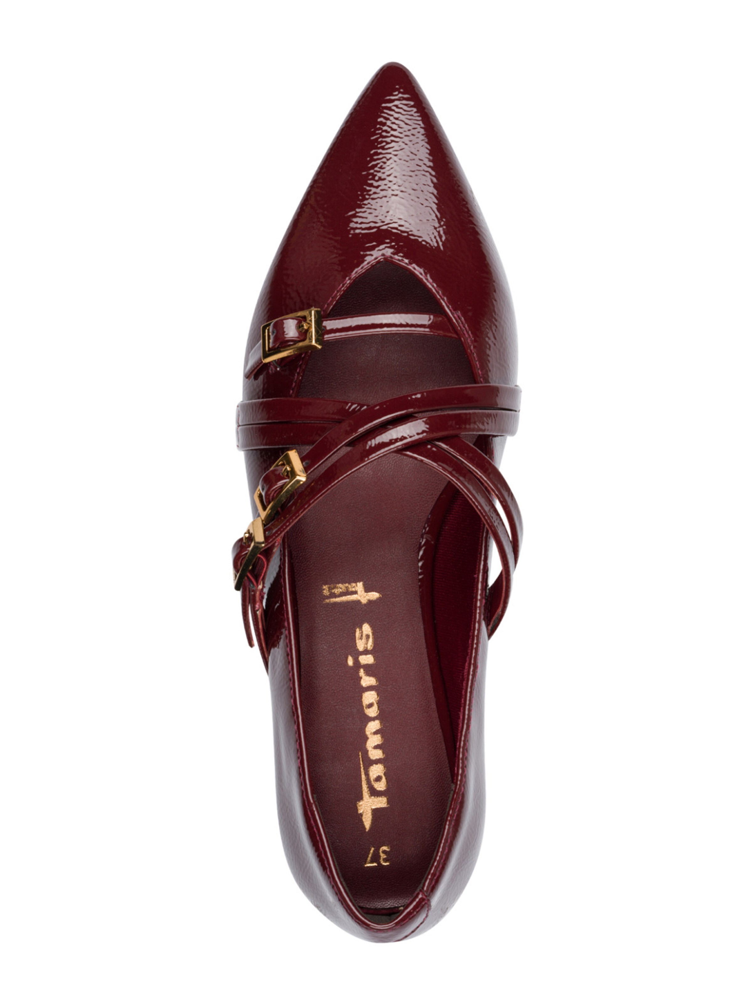 Tamaris Балетки с ремешком в Красный