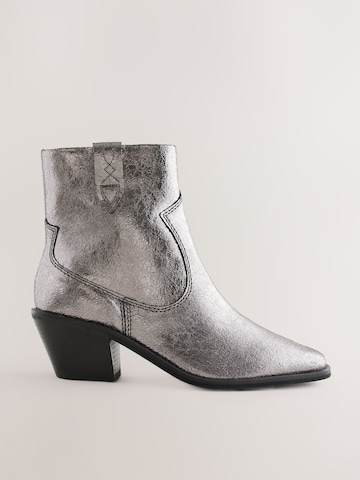 Bottes de cowboy 'Forever Comfort' Next en argent