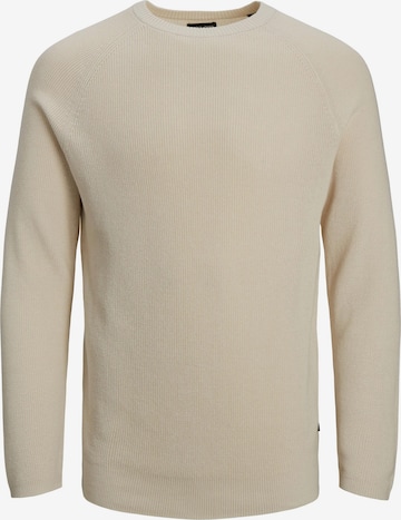 JACK & JONES Genser 'Matt' i beige: forside