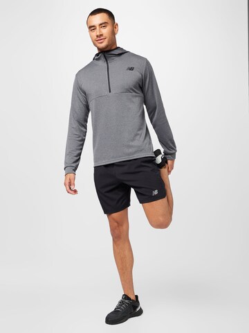 new balance Performance Shirt 'Tenacity' in Grey