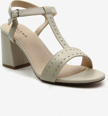 Celena Sandalen met riem 'Carita' in Beige