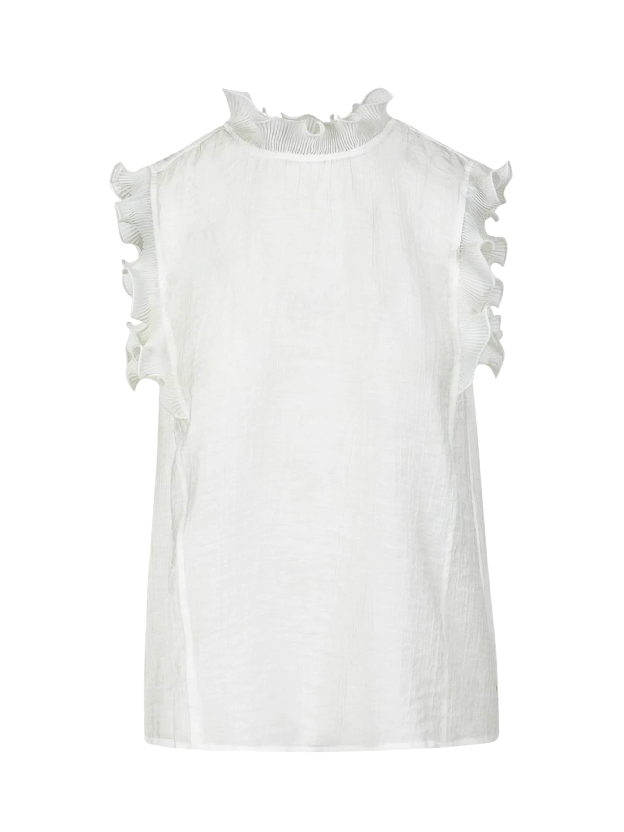 Coster Copenhagen Blouse ' Top ' in Wit: voorkant