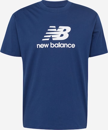 zils new balance T-Krekls: no priekšpuses
