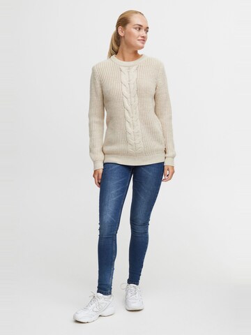Oxmo - Jersey 'Natasja ' en beige