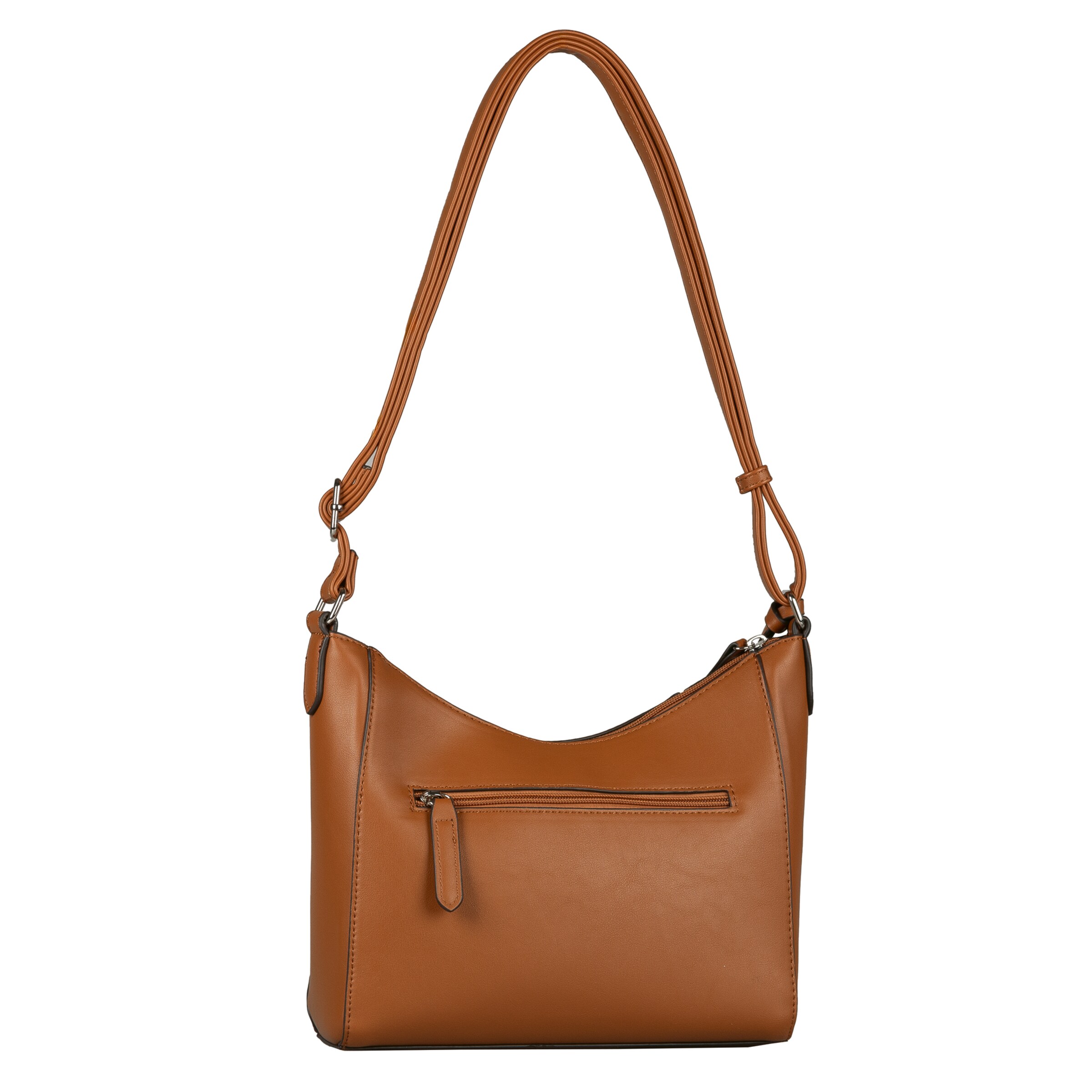 TOM TAILOR Handtas in Bruin: voorkant