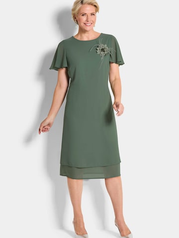 Robe de soirée Goldner en vert