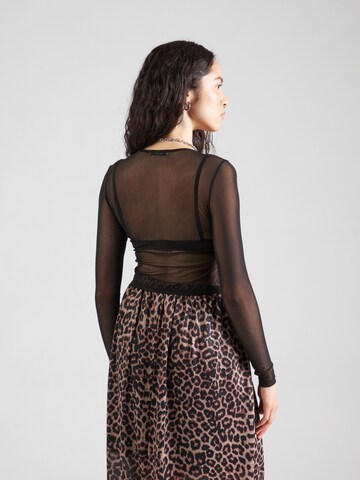 T-shirt 'Mia' ABOUT YOU en noir