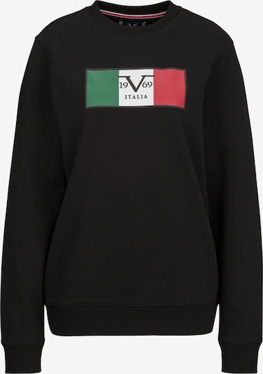 19V69 ITALIA Collegepaita 'Carrier 5' värissä monivärinen / musta, Tuotenäkymä