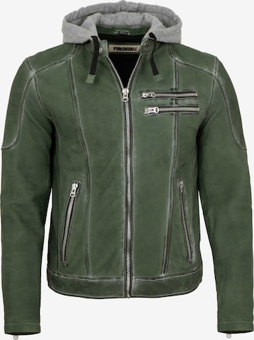 Veste mi-saison 'Jeff' PUNCHBALL en vert : devant