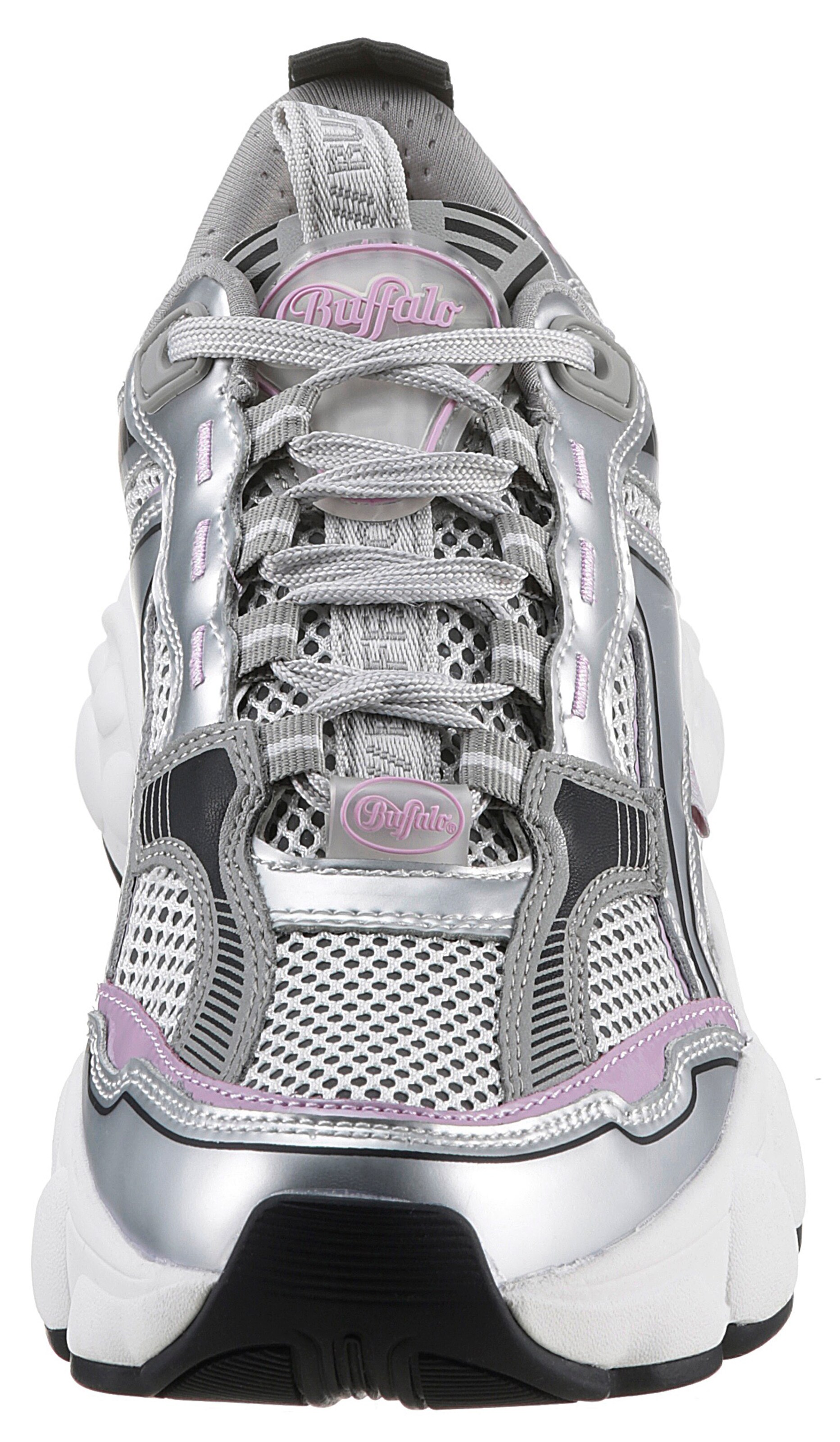 BUFFALO Sneaker in Silber