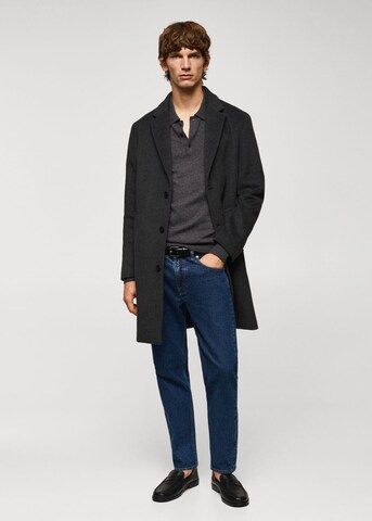 MANGO MAN Between-Seasons Coat 'dalan' in Grey