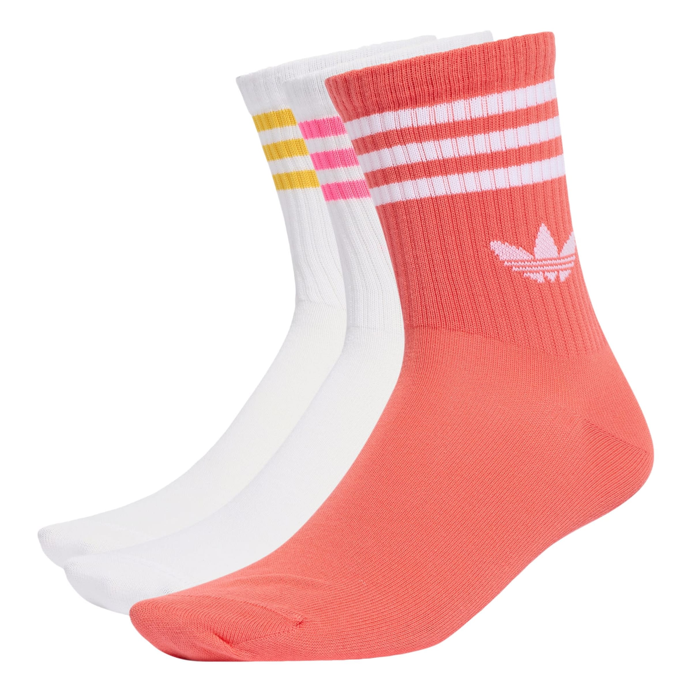 ADIDAS ORIGINALS - Meias em rosa: frente