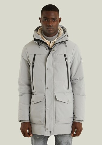 Parka d’hiver 'Explorer Tech' CHASIN' en gris : devant