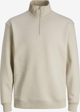 JACK & JONES Sweatshirt 'Bradley' i beige: forside