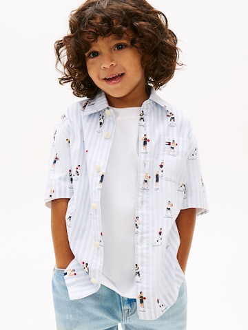 Comfort fit Camicia 'FLEX ITHACA' di TOMMY HILFIGER in blu: frontale