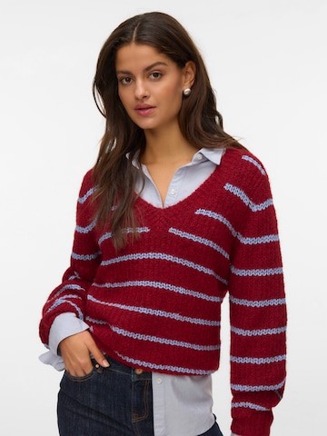 VERO MODA Sweater in Red: front