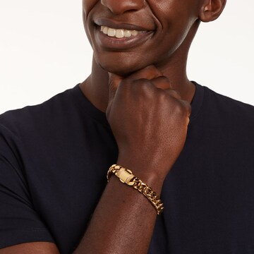Lucardi Bracelet 'Klassisch' in Gold: front
