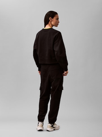 Calvin Klein Jeans Sweatshirt in Zwart