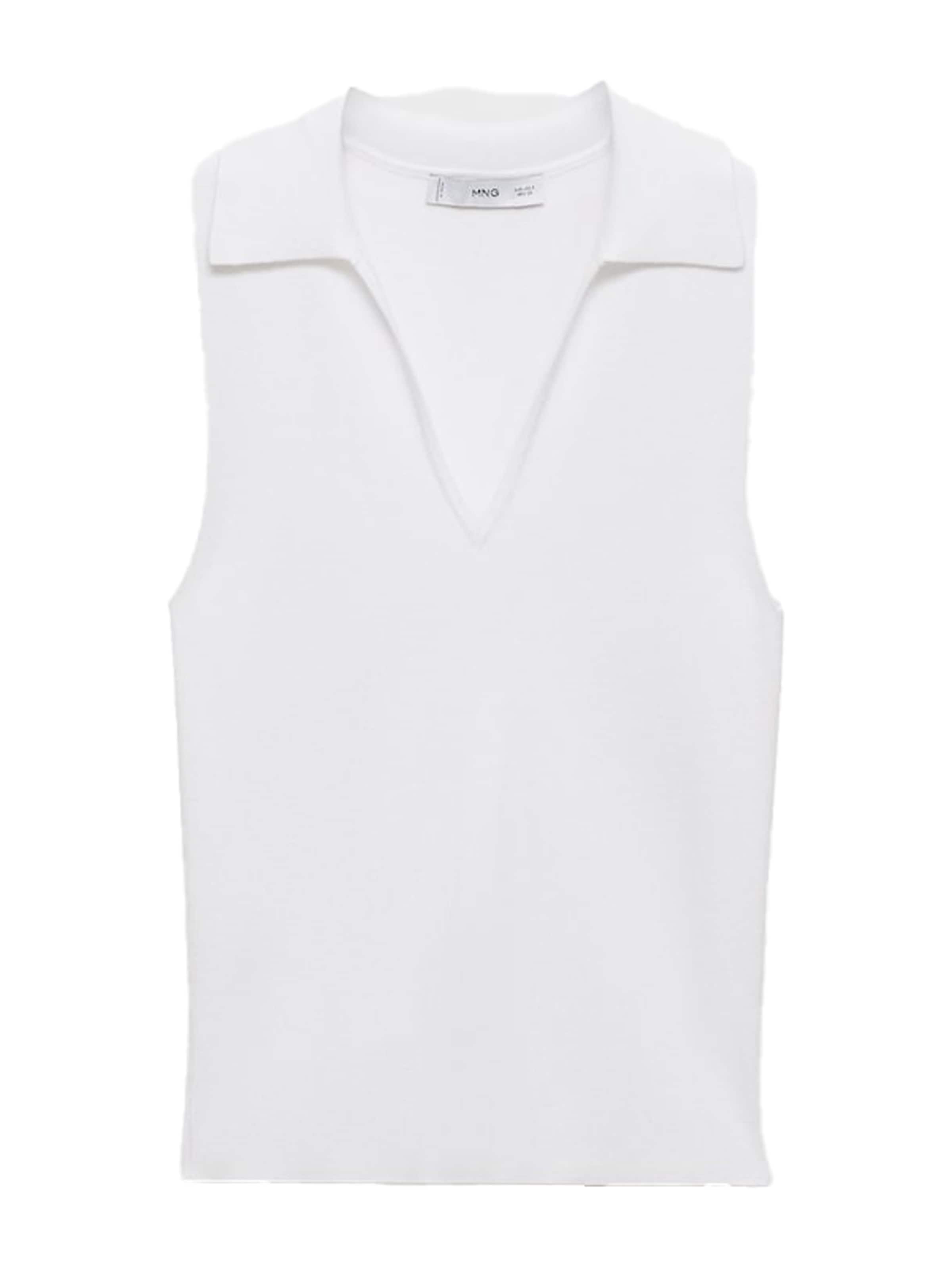 MANGO Top 'MOISO' in Beige: Vorderseite