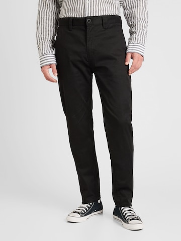 Regular Pantalon chino Brixton en noir : devant