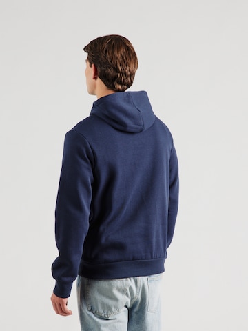 JACK & JONES Mikina 'JWHPEAK' – modrá: zadní strana