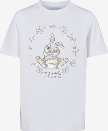 T-Shirt 'Thumper Sweet As Can Be' F4NT4STIC en blanc : devant