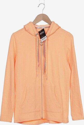 CECIL Sweatshirt & Zip-Up Hoodie in M in Orange: front