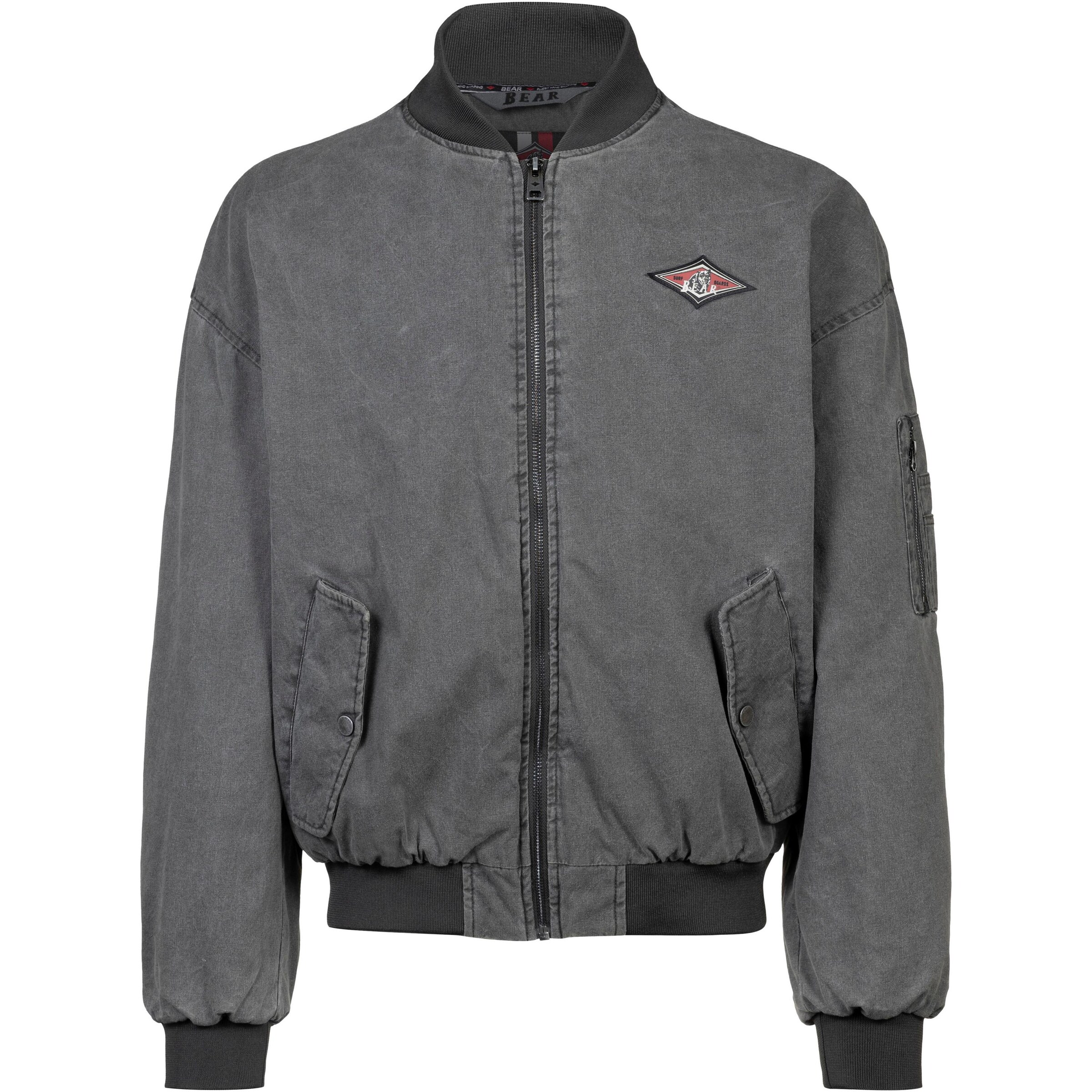 BEAR Between-Season Jacket in Grey: front