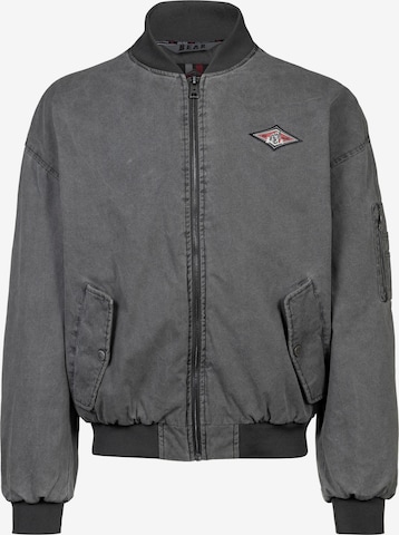 BEAR Jacke in Grau: Vorderseite