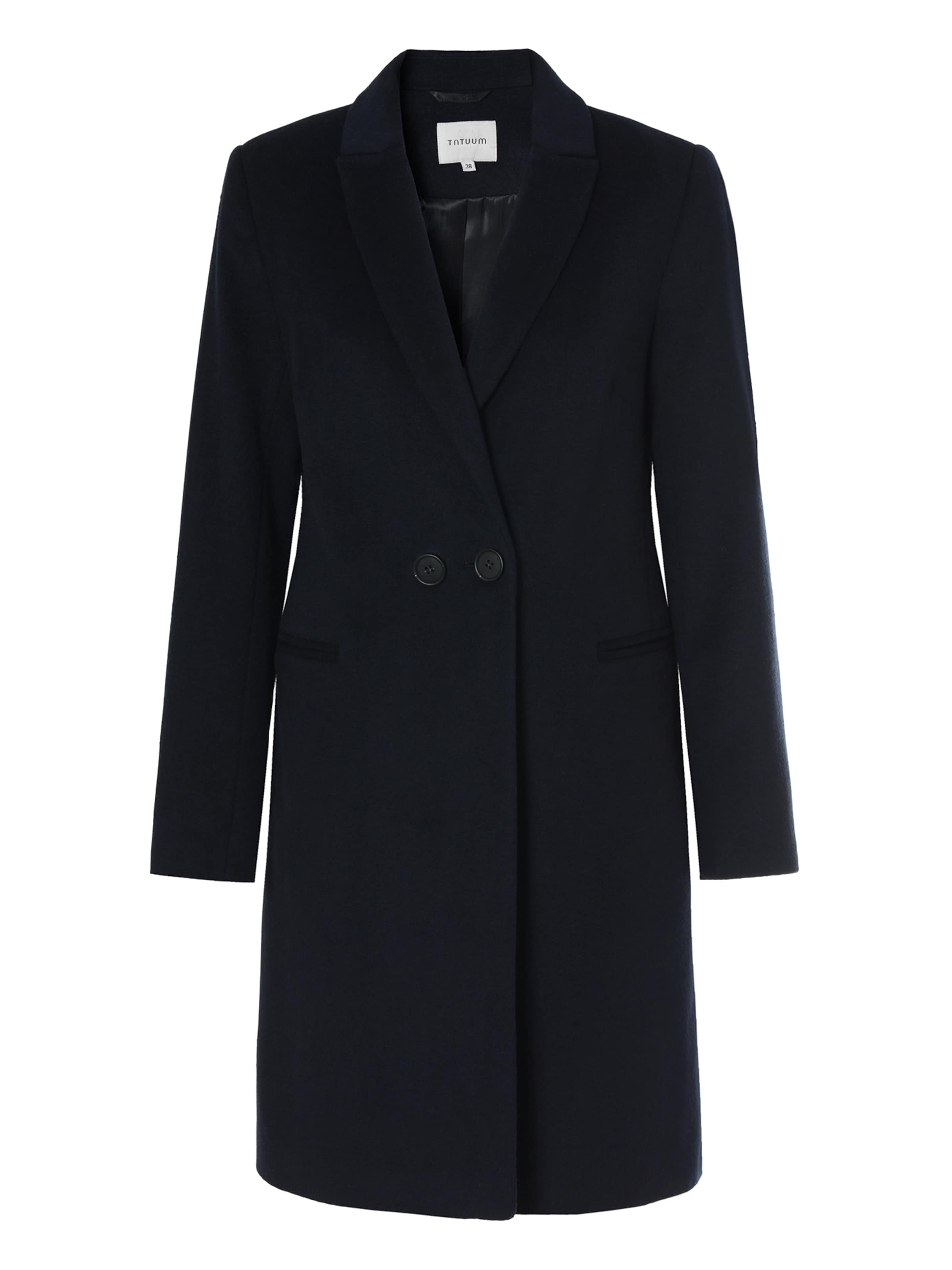 TATUUM Between-seasons coat in Blue: front