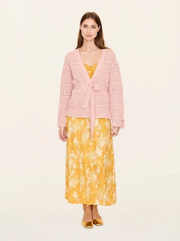 Odd Molly Gebreid vest in Roze