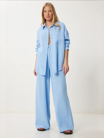 Completo pantalone di Happiness İstanbul in blu: frontale