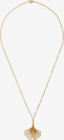 Gemshine Necklace in Gold: front