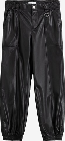 Regular Pantalon Bershka en noir : devant