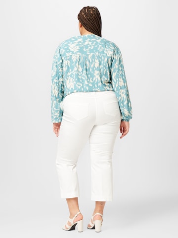 Regular Pantalon à plis 'RAPALLO' Persona by Marina Rinaldi en blanc